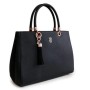 Tipperary Crystal Tote Milano Black Handbag