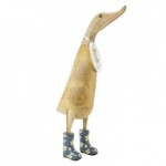 Natural-Ducklet-Grey-Floral-Welly-Boots-268×268