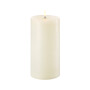 Uyuni LED Pillar Candle 20cm - Ivory