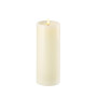 Uyuni LED Pillar Candle (with shoulder) 20cm - Ivory