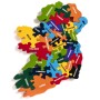 Alphabet Jigsaws Map of Ireland Jigsaw Puzzle