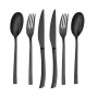 Denby Spice 6pc Cutlery Set - Black