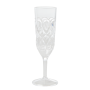 Rice Acrylic Champagne Glass - Clear
