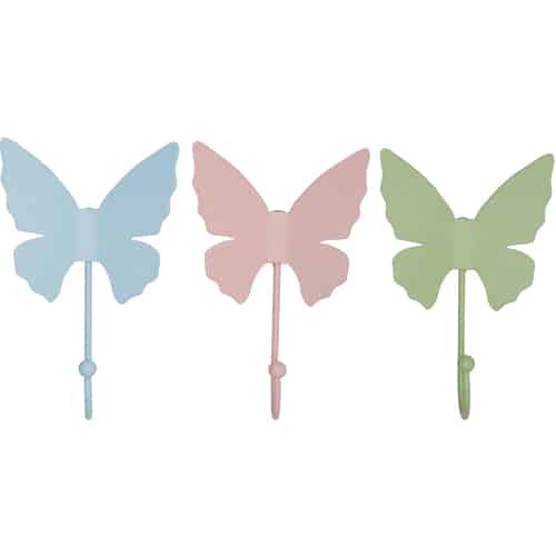 greengate-hook-butterfly-pastel-mix-set-of-3
